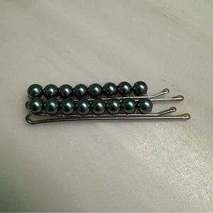 Dark Pearl Hair Pins - Free with Purchase